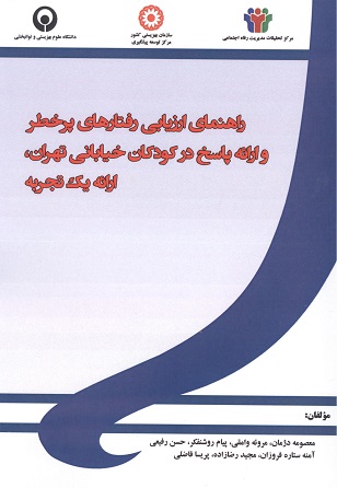 راهنمای ارزیابی رفتار های پر خطر و ارائه پاسخ در کودکان خیابانی تهران، ارائه یک تجربه